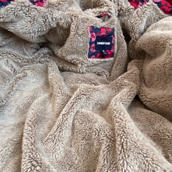 LandsEnd Girls Winter Parka 10-12 - Picture 7 of 9